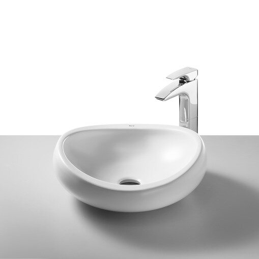 Изображение товара Накладная раковина Roca Urbi 327225000 45x45 см современная белая фарфоровая