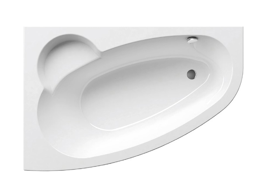Изображение товара Акриловая ванна Ravak Asymmetric 160 х 105 см, левая/правая, белая, C461000000/C471000000