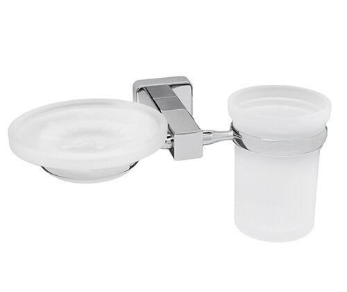 Изображение товара Dержатель стакана и мыльницы WasserKRAFT Lippe K-6526