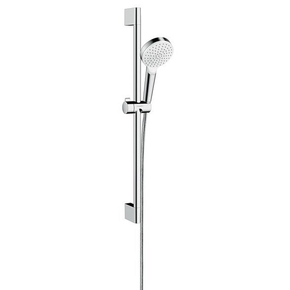 Изображение товара Душевой гарнитур Hansgrohe Crometta 1jet с одним режимом и хромированной отделкой Изображение товара Душевой гарнитур Hansgrohe Crometta 1jet с одним режимом и хромированной отделкой