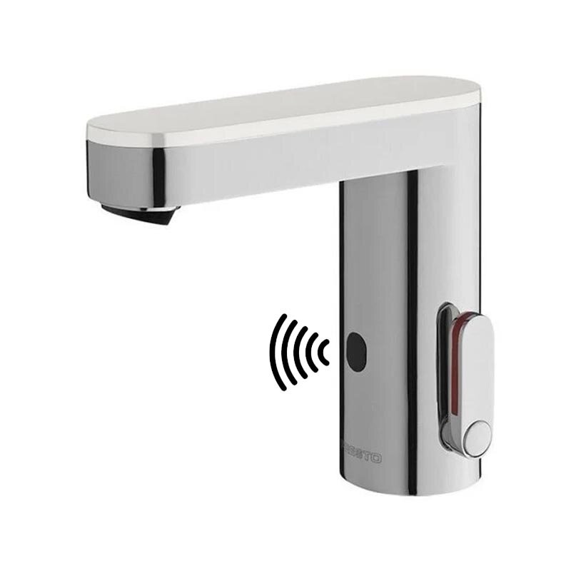 Изображение товара Сенсорный смеситель для раковины Presto So o, 56208, цвет хром/белый
