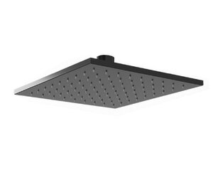 Изображение товара Верхний душ Paini 50YO759QQ25, 25 х 25 см, черный матовый