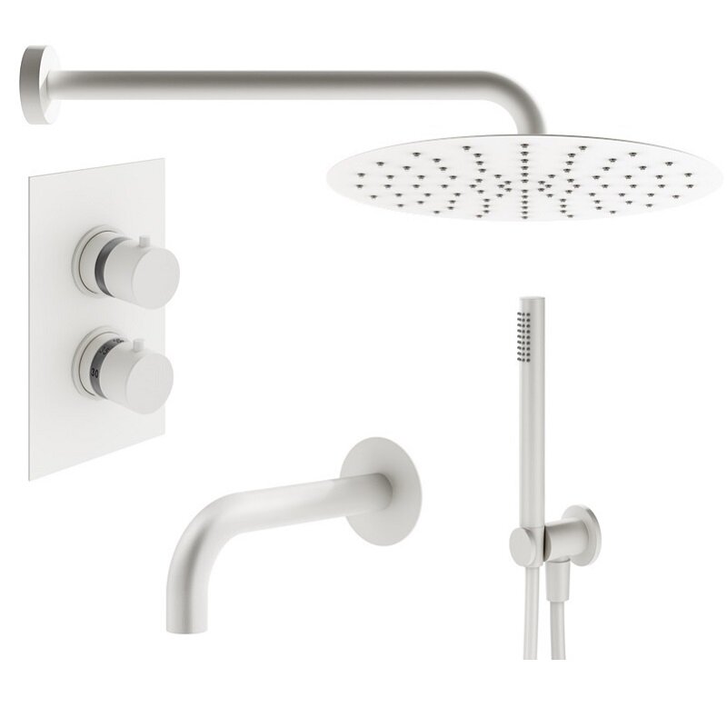 Изображение товара Душевая система Plumberia Selection Ixo KITXOT19QBO260KING термостатическая Изображение товара Душевая система Plumberia Selection Ixo KITXOT19QBO260KING термостатическая