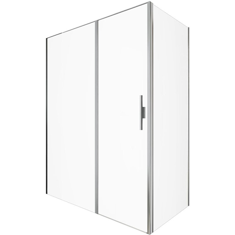 Изображение товара Душевой уголок Allen Brau Priority 100x90 см распашная дверь стекло прозрачное