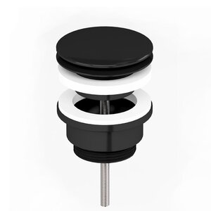 Изображение товара Донный клапан Paini 53YO945ETSR, клик-клак, универсальный, черный