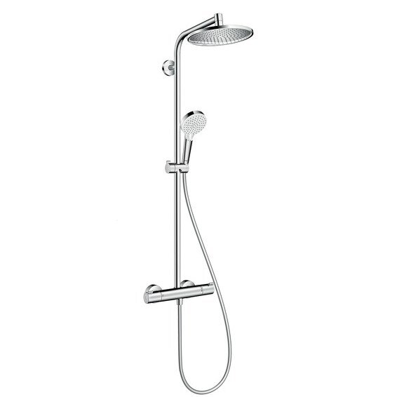 Изображение товара Душевая система Hansgrohe Crometta S 240 Showerpipe EcoSmart термостатическая