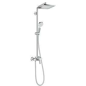 Изображение товара Душевая система Hansgrohe Crometta 27284000 E 240 1jet Showerpipe, хром