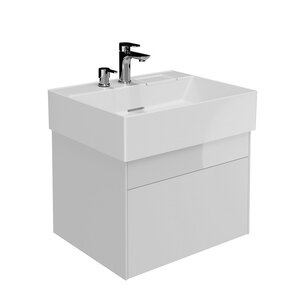 Изображение товара Тумба под раковину Kerama Marazzi Logica LOG.60.2.WHT, 60 см, цвет белый