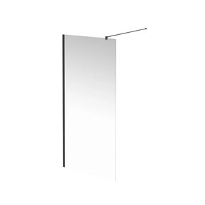 Изображение товара Душевая стенка Kerama Marazzi Vetro VE.90.WI.BLK.M, со свободным входом, 90 см, стекло прозрачное, профиль матовый черный Изображение товара Душевая стенка Kerama Marazzi Vetro VE.90.WI.BLK.M, со свободным входом, 90 см, стекло прозрачное, профиль матовый черный