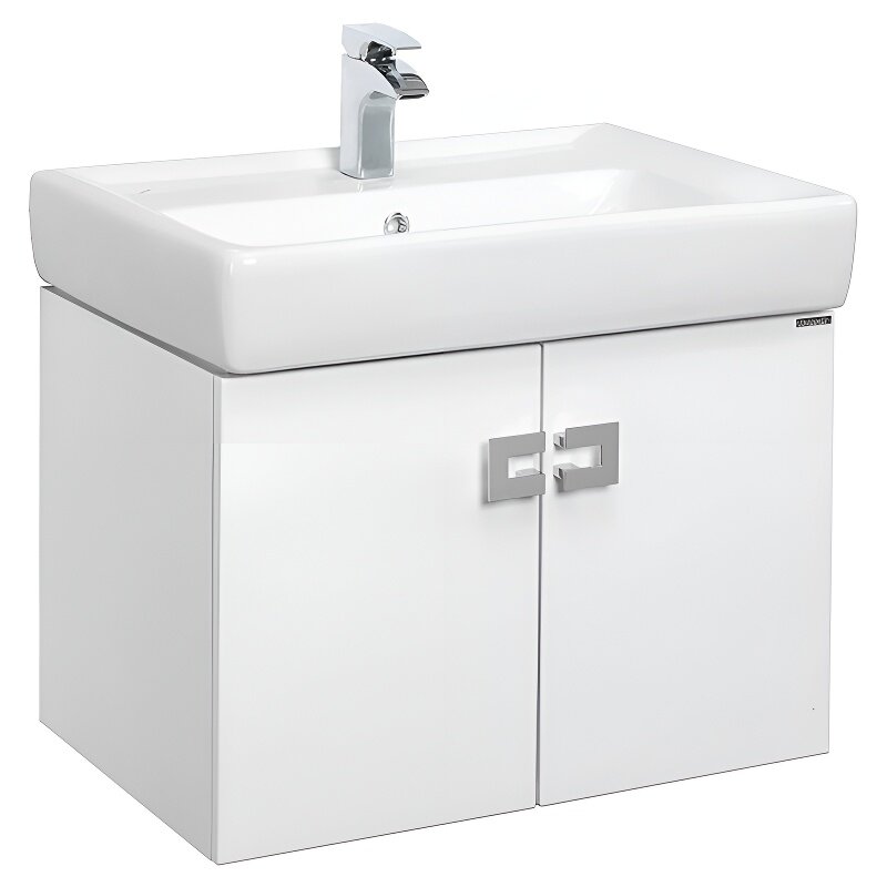 Изображение товара Aquaton Оптима 70 - тумба под раковину с раковиной 70 см, белая