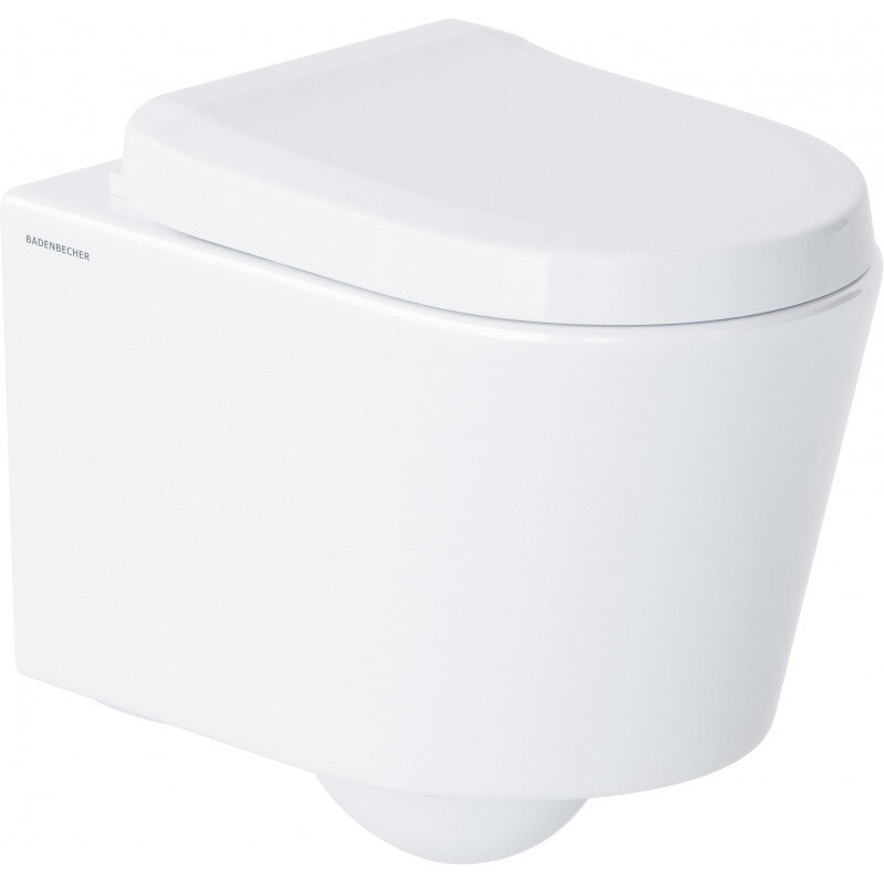 Изображение товара Badenbecher T05W: детский подвесной унитаз с микролифтом, белый