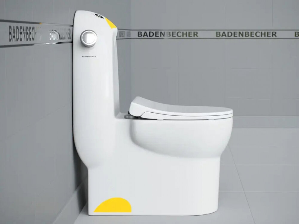 Изображение товара Детский напольный унитаз Badenbecher T03W, безопасное эргономичное изделие