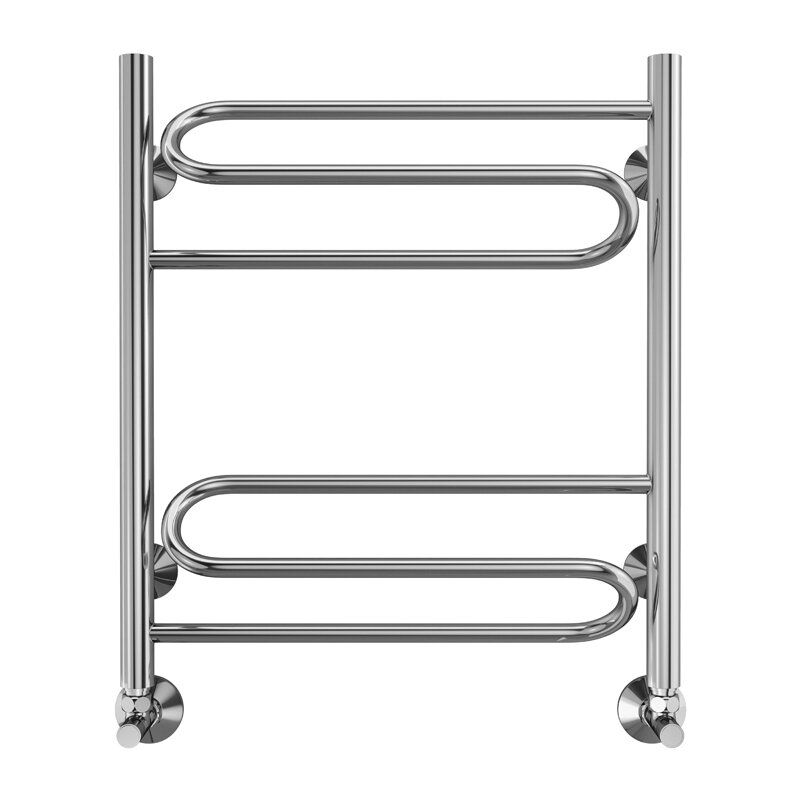 Изображение товара Полотенцесушитель водяной Terminus Юпитер 4670078530431, П6 500х600, ширина 50 см, высота 60 см, хром