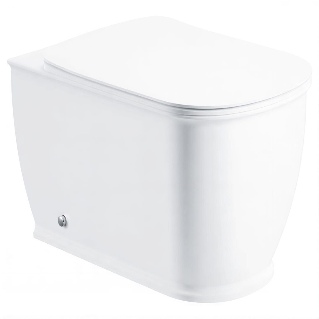 Изображение товара Приставной унитаз BelBagno Prado BB10150CB, белый