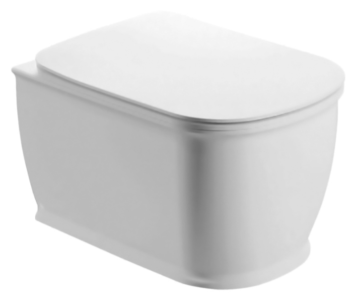 Изображение товара Подвесной безободковый унитаз BelBagno Prado BB10150CH из фарфора