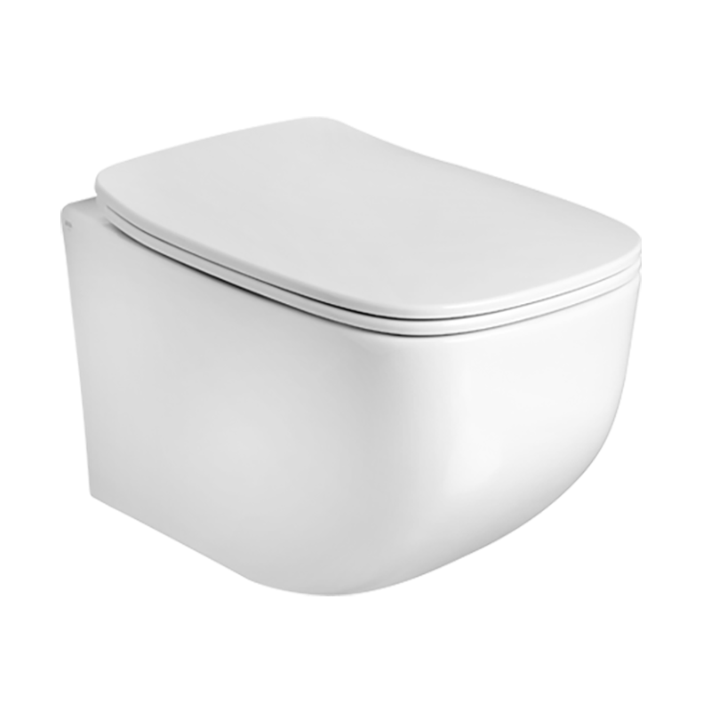 Изображение товара Подвесной унитаз Axa White Jam WCWH3312701, безободковый, сиденье с микролифтом, белый