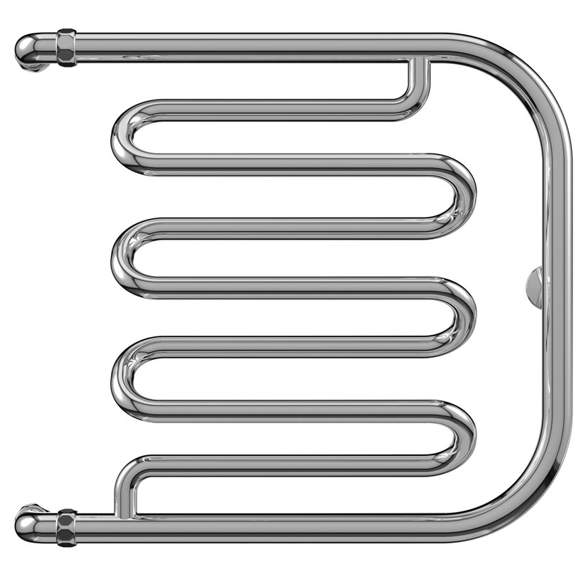 Изображение товара Водяной полотенцесушитель Terminus Фокстрот Лиана 50x60 см хром