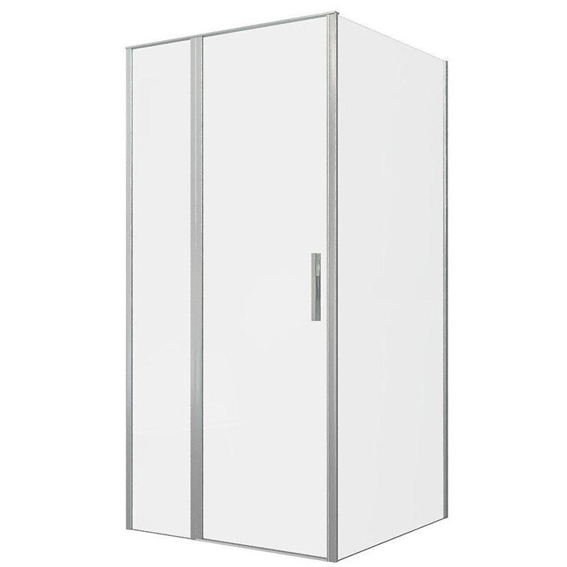 Изображение товара Душевой уголок Allen Brau Priority 120x100 см стекло прозрачное профиль серебро брашированное