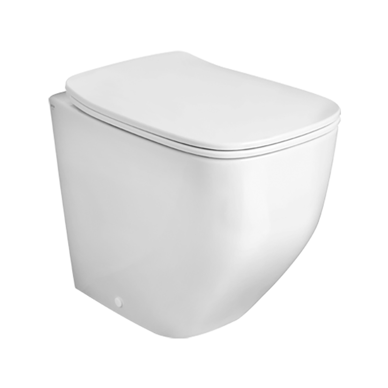 Изображение товара Приставной унитаз Axa White Jam WCFS3312601, безободковый, сиденье с микролифтом, белый