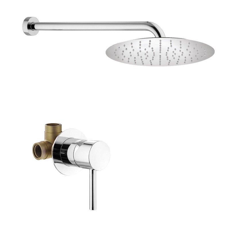 Изображение товара Душевая система Plumberia Selection Ixo KITXO01CR хром глянцевый - стильное решение для ванной Изображение товара Душевая система Plumberia Selection Ixo KITXO01CR хром глянцевый - стильное решение для ванной