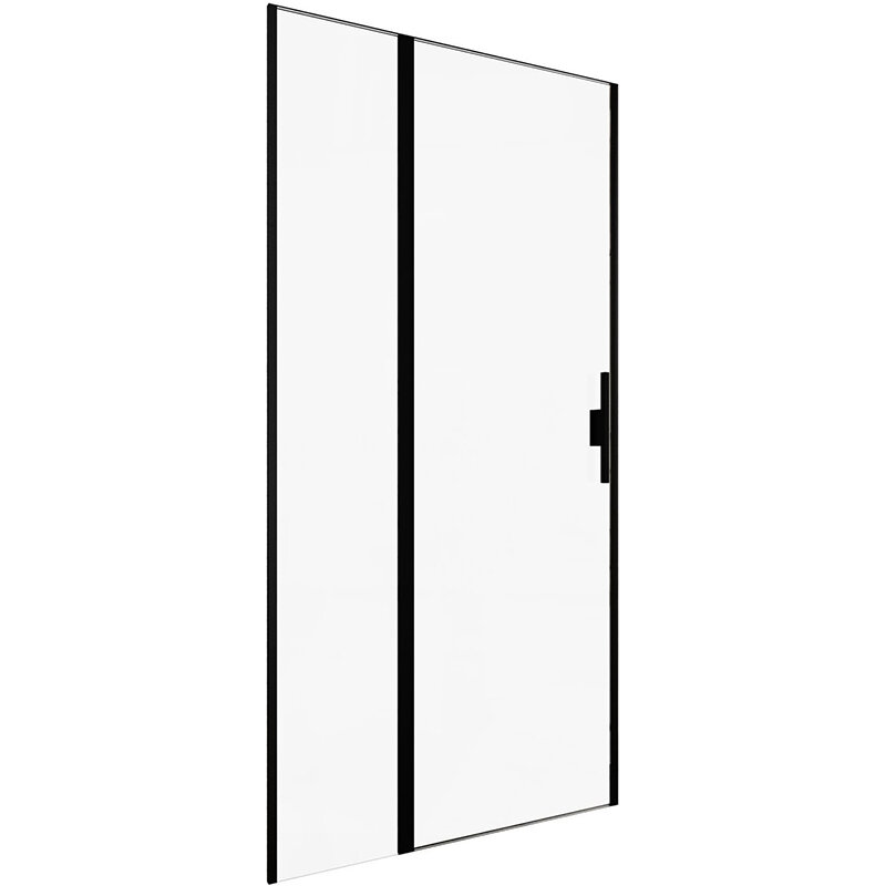Изображение товара Душевая дверь Allen Brau Priority 120 см стекло Optiwhite алюминий черный браш