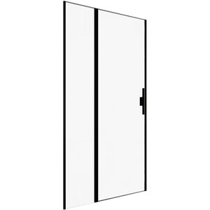 Изображение товара Душевая дверь Allen Brau Priority, 3.31036.BBA, 140 см, стекло прозрачное, профиль черный браш
