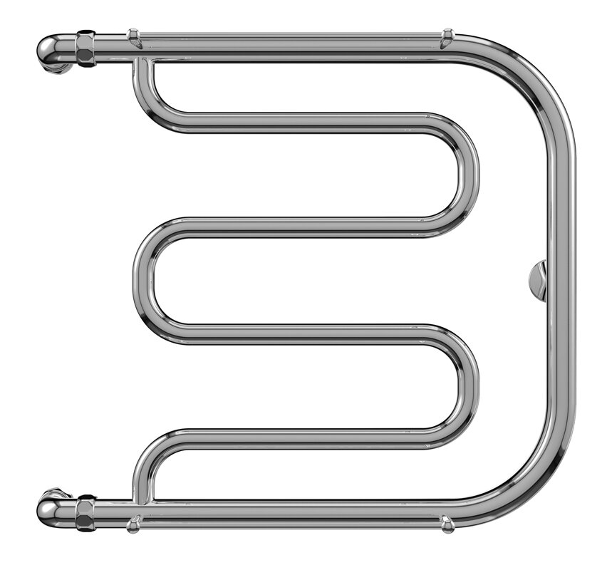 Изображение товара Водяной полотенцесушитель Terminus Фокстрот 70х50 см из нержавеющей стали хром