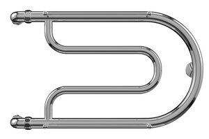 Изображение товара Полотенцесушитель водяной Terminus Фокстрот 4620768881244, 600х320, ширина 60 см, высота 32 см, боковое подключение 32 см, хром
