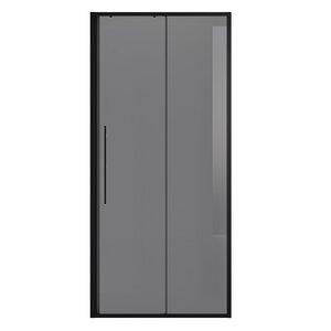 Изображение товара Душевая дверь в нишу Niagara Nova NG-85-10TB, 100 см, стекло тонированное, профиль черный матовый