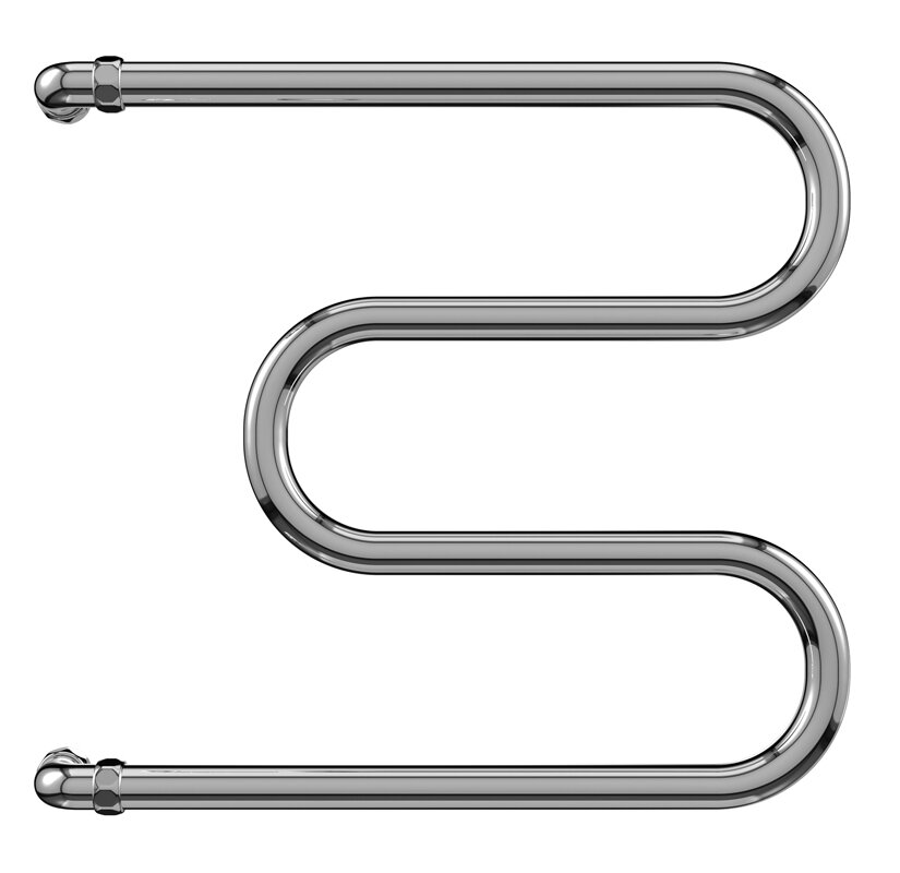 Изображение товара Полотенцесушитель Terminus М 4620768881183, 40x60 см, боковое подключение, нержавеющая сталь