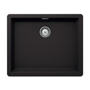 Изображение товара Мойка кухонная Schock Brooklyn 60 Cristalite 700991, врезная, черный оникс, Германия