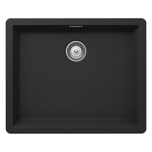 Изображение товара Мойка Schock Brooklyn 60 Cristalite 700991 - одночашевая матовая черная Изображение товара Мойка Schock Brooklyn 60 Cristalite 700991 - одночашевая матовая черная