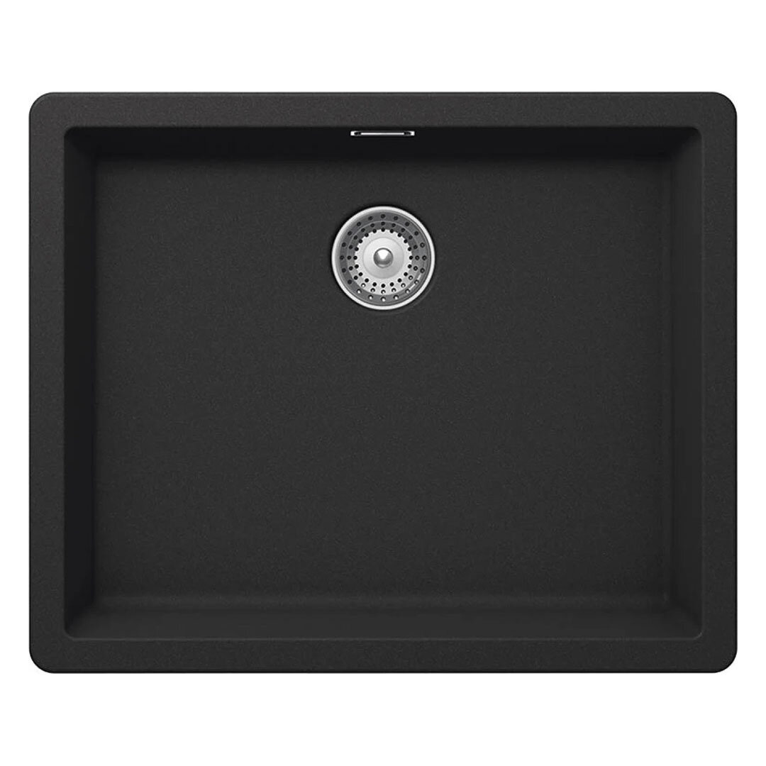 Изображение товара Мойка Schock Brooklyn 60 Cristalite 700991 - одночашевая матовая черная