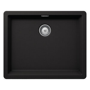 Изображение товара Мойка кухонная Schock Brooklyn 60 Cristalite 701062, 55.6 см, цвет неро