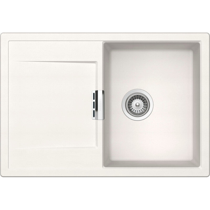Изображение товара Кухонная мойка Schock Eton 45D Cristadur 74 см белая Германия