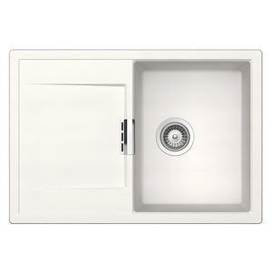 Изображение товара Кухонная мойка Schock Eton 45D Cristadur 74 см белая Германия