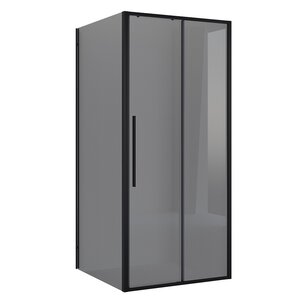 Изображение товара Душевой уголок Niagara Nova NG-85-10TB-TB100-34, 100 х 100 см, стекло тонированное, профиль черный матовый