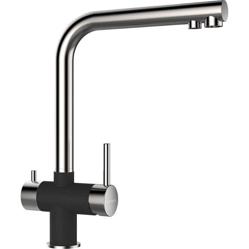 Изображение товара Смеситель для кухни Schock Vitus 710597 с подключением к фильтру цвет магма