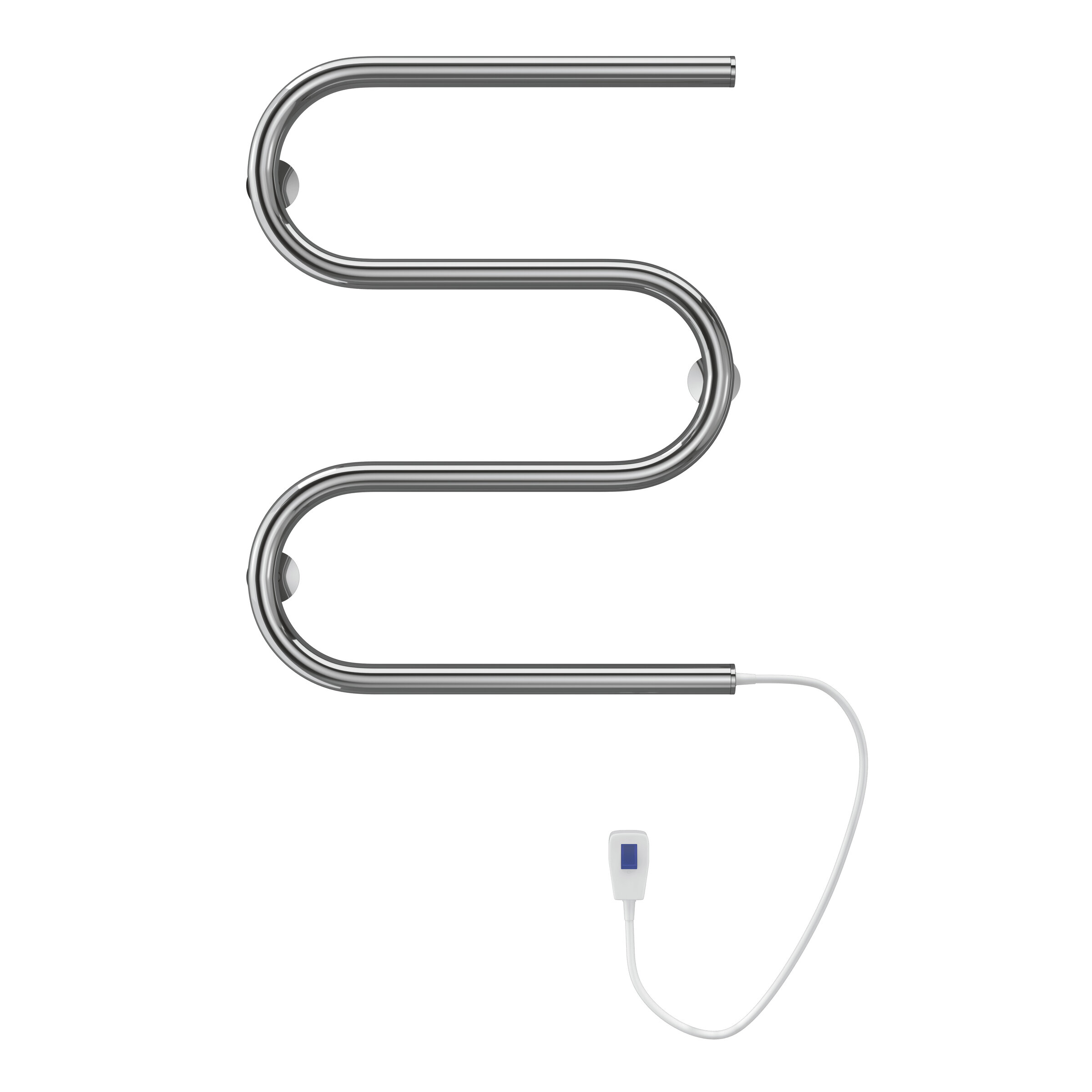 Изображение товара Электрический полотенцесушитель Terminus M-образный 400х500 хром нержавеющая сталь