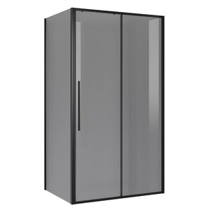 Изображение товара Душевой уголок Niagara Nova NG-85-14TB-TB80-34, 140 х 80 см, стекло тонированное, профиль черный матовый