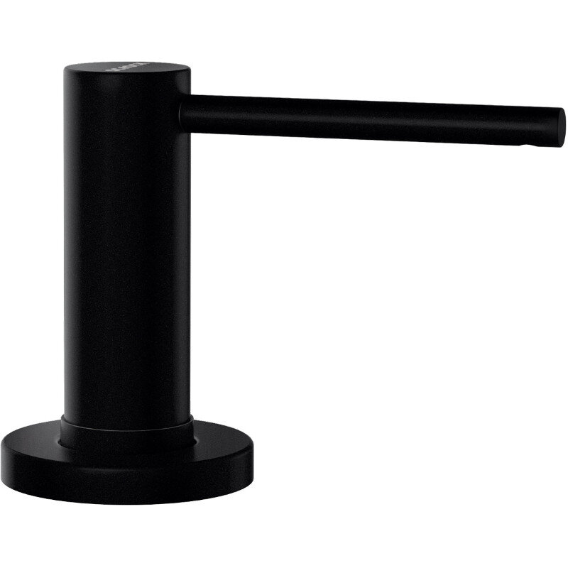 Изображение товара Дозатор встраиваемый для жидкого мыла Schock Samo 710669 черный матовый 500 мл