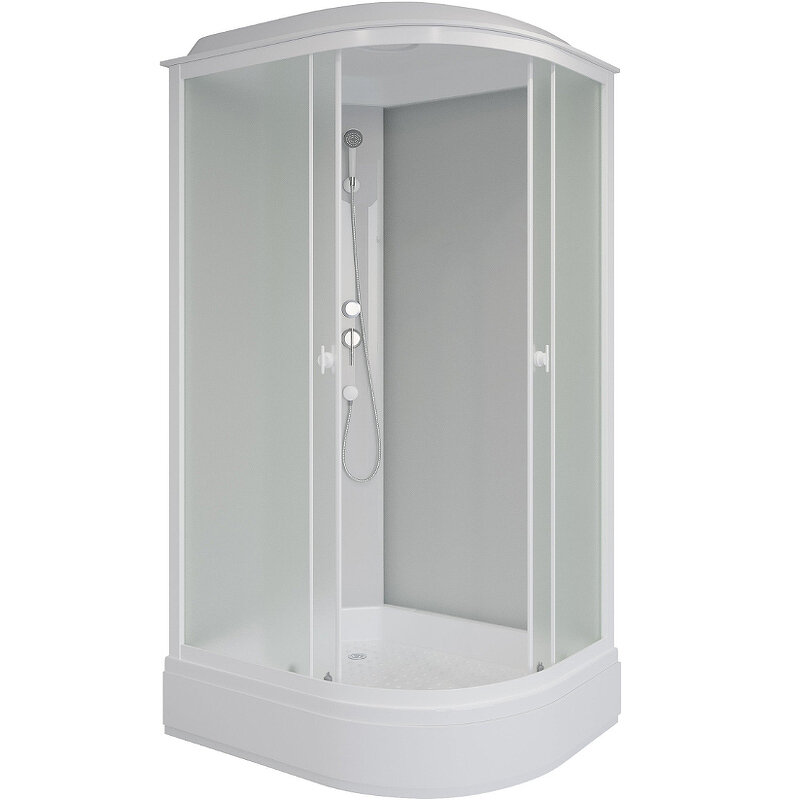 Изображение товара Душевая кабина Niagara Promo 110x80 с раздвижными дверьми и матовым стеклом