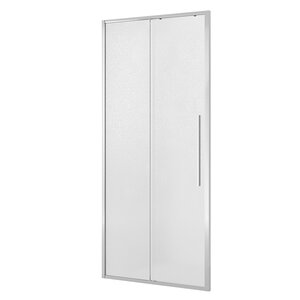 Изображение товара Душевая дверь в нишу Niagara Nova NG-65-13CH, 130 см, стекло шиншилла, профиль хром