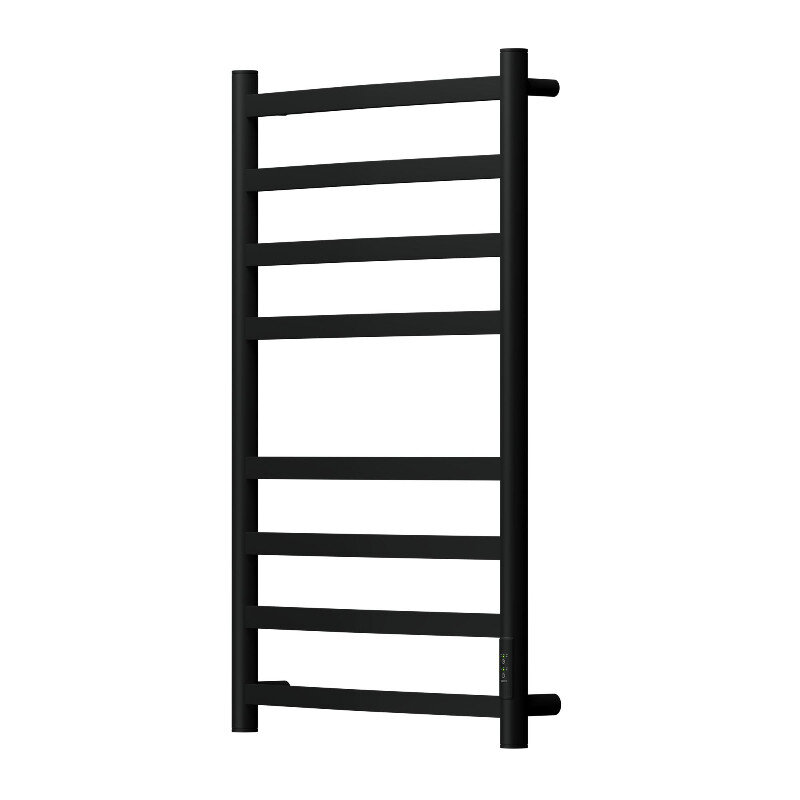 Изображение товара Полотенцесушитель электрический Point Антея PN17858B, ширина 50 см, высота 80 см, диммер справа, цвет черный