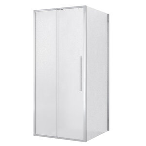 Изображение товара Душевой уголок Niagara Nova NG-65-12CH-CH100-34, 120 х 100 см, стекло шиншилла, профиль хром