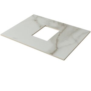 Изображение товара Столешница Aquanet Nova Lite 257607, 60 см, керамогранит, цвет мрамор