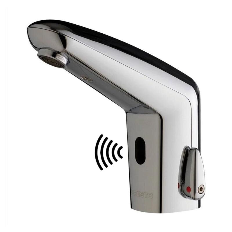 Изображение товара Сенсорный смеситель для раковины Presto Volta 55211 хром автоматический