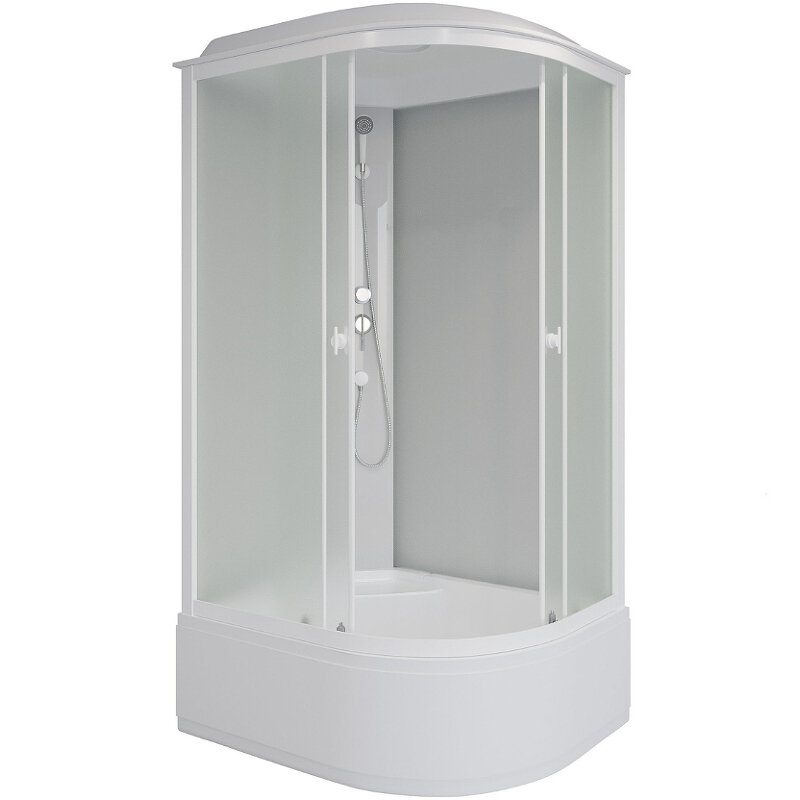 Изображение товара Душевая кабина Niagara Promo P90/70/40L/MT с крышей 90x70 см матовое стекло