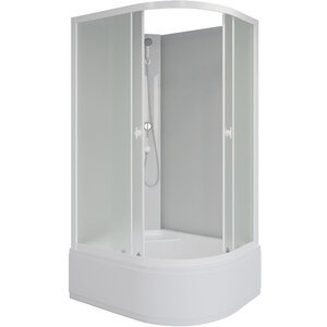 Изображение товара Душевая кабина Niagara Promo 90x70 см, матовое стекло, белый профиль, левый/правый монтаж