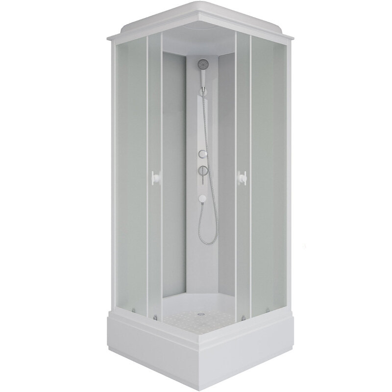 Изображение товара Душевая кабина Niagara Promo P80/26Q/MT 80x80 с крышей матовое стекло